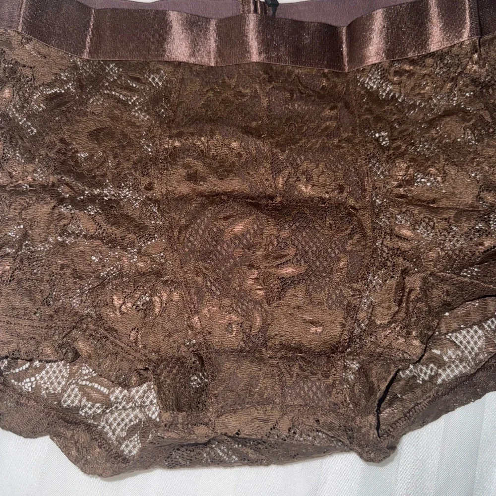 Cosabella Never Say Never Mens Lace Boxer Briefs Espresso Brown New‎ New Size M